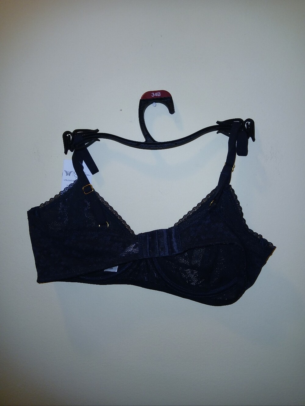 Bundle 2 Pack Jessica Simpson Pointelle Lace Unlined Balconette Bra - Picture 7 of 9